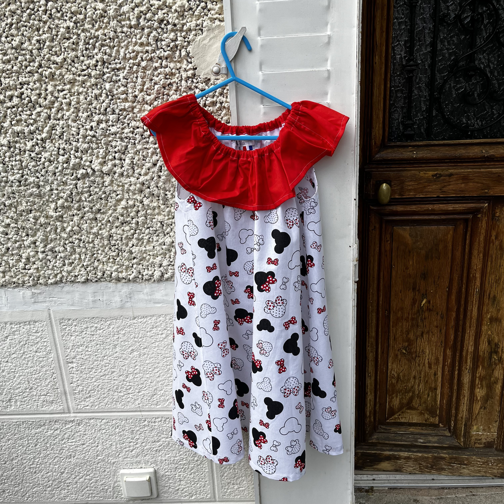 Robe Louison Minnie T6-7 ans
